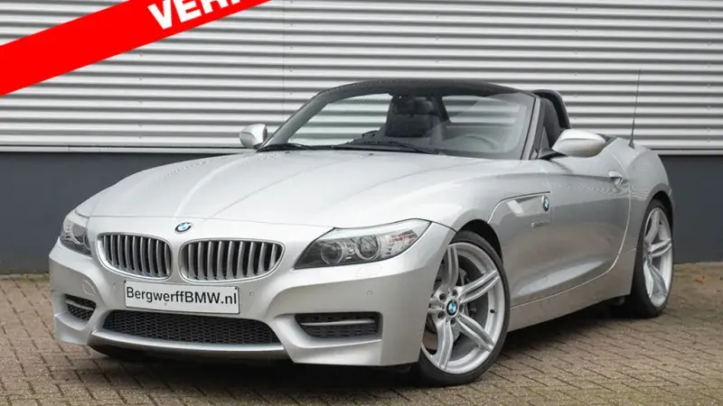 BMW Z4 Roadster Cabrio sDrive35is DCT Titan Silver E89 Uitgebreid lederen bekleding Kansas met SunReflect