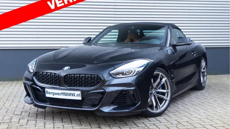 BMW Z4 Roadster M40i Leder Vernasca Cognac stiksel Schwarz G24 Cabrio 2020