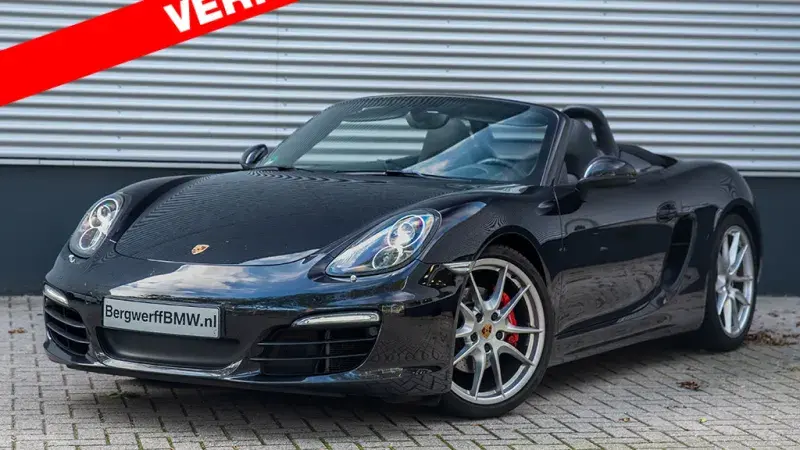 Porsche Boxster S 3.4 PDK Zwart Metallic 981 Bergwerff