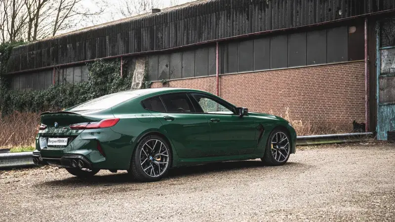 BMW M8 Gran Coupe Individual Irish Green