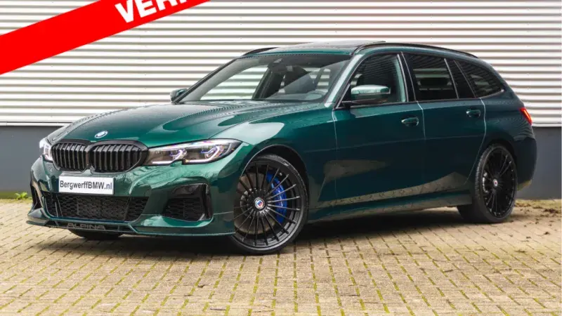 ALPINA B3 Touring Alpina Green Metallic Leder Vernasca Schwarz G21 Bergwerff Gorinchem