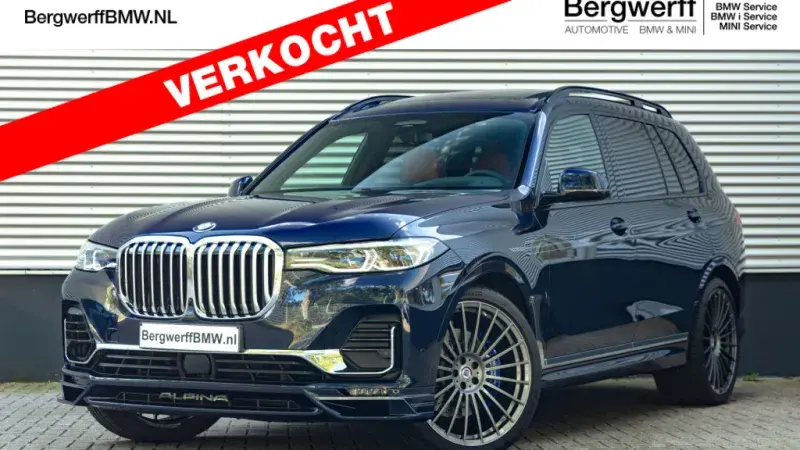 ALPINA XB7 Individual Tansanitblau II Metallic Lavalina Leder SUV G07 Bergwerff