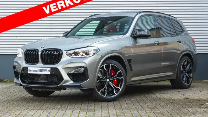 BMW X3 M Competition SUV F97 Leder Merino Sakhir Orange Schwarz Donington Grau Metallic