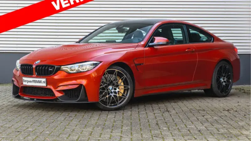 BMW M4 Competition Coupe Sakhir Orange F82 M Performance Volleder