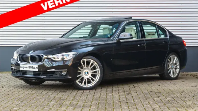 BMW 330e F30 Sedan Citrin Black Pearl BMW Individual erweiterte Lederausstattung Opalweiss 