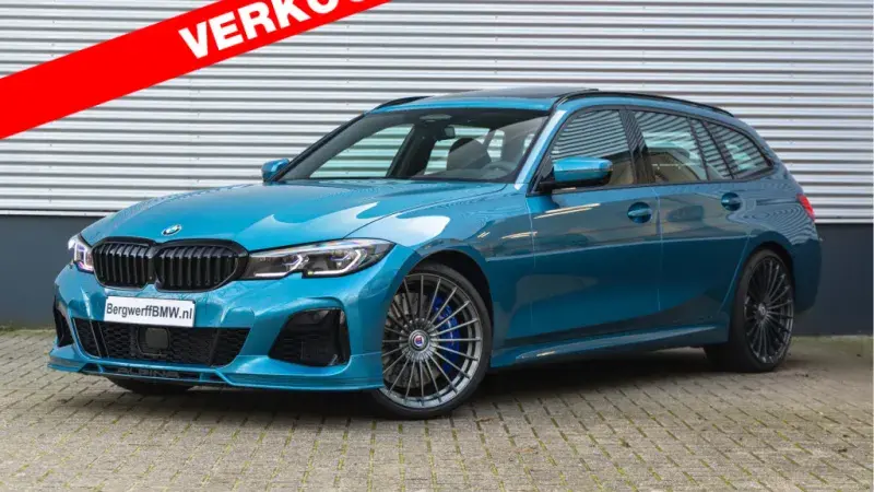 ALPINA B3 Touring G21 Special Request Malediven Blau Individual Maldives blue BMW Individual Vollederausstattung Schwarz