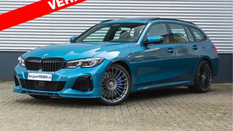 ALPINA B3 Touring G21 Special Request Malediven Blau Individual Maldives blue BMW Individual Vollederausstattung Schwarz