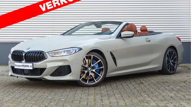 BMW 840i Cabrio Individual Special Request Mode Grau Fashion Grey G14 BMW Individual vollederen bekleding Merino Tartufo