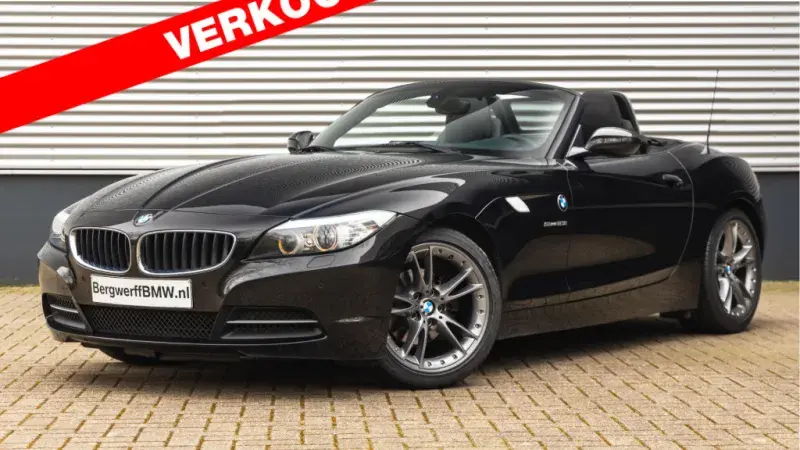 BMW Z4 Roadster Sdrive23i Saphir Zwart metallic Kansas schwarz leder E89 Cabrio convertible