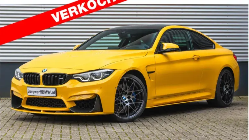 BMW 4-serie Coupé M4 Competition - Individual Speed Yellow 1