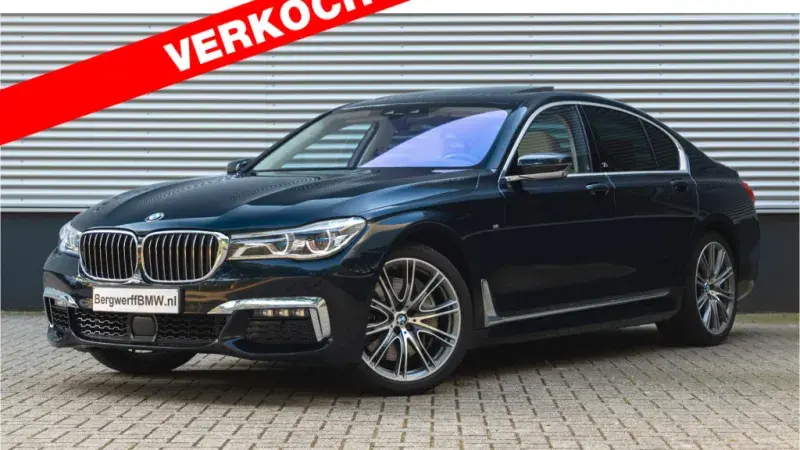 BMW 750d xDrive 40 Jahre 7er Edition Individual Petrol Mica G11 G12 Volleder Merino Amarobrown