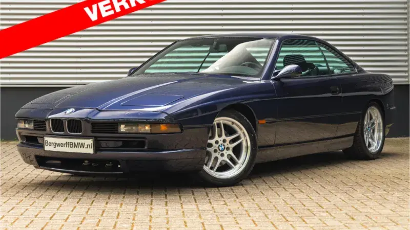 BMW E31 840Ci 4.4 Orient Blue Metallic Schwarz nappaleder Classic