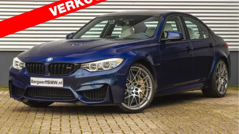 BMW M3 Competition DCT F80 Tansanite Blue Pearl Metallic BMW Individual erweiterte Lederausstattung Opalweiss