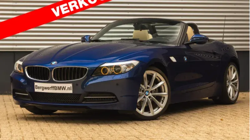 BMW Z4 Roadster sDrive30i Deep Sea Blue Pearl Uitgebreid lederen bekleding Kansas met SunReflect