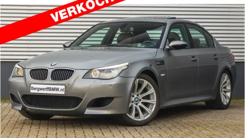 BMW E60 LCI M5 Spacegrau metallic Volleder Merino Amerone 2007