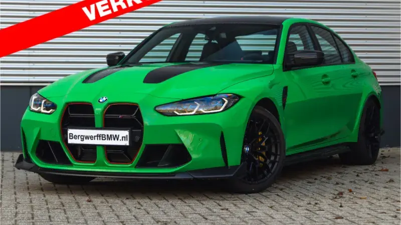 BMW M3 CS G80 Individual Signal Green