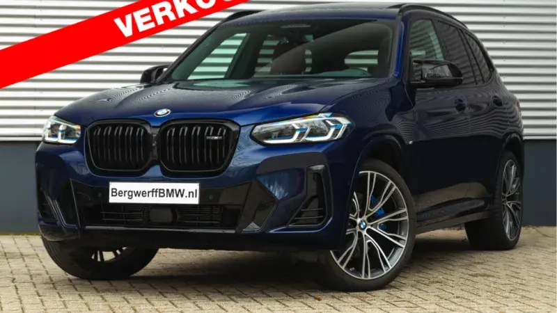 BMW X3 M40i xDrive LCI Individual Tansanit metallic BMW Individual uitgebreid lederen bekleding Tartufo G01