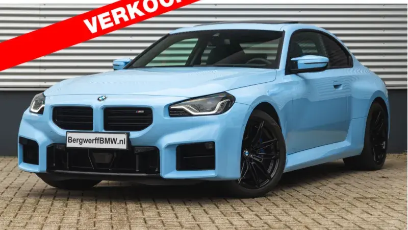 BMW M2 G87 Coupé Zandvoort Blauw metallic