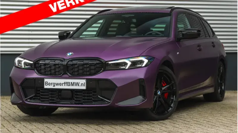 BMW M340i Touring Individual Frozen Purple metallic G21 LCI