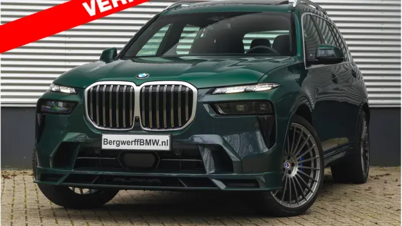 Alpina XB7 Individual Aurora Diamond Green BMW Individual Vollederausstattung Schwarz leder