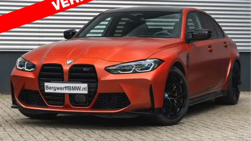 BMW M3 Competition Individual Frozen Orange G80 