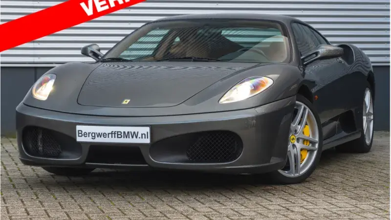 Ferrari F430 Grigio Silverstone Metallic F 136 E Manual Conversion